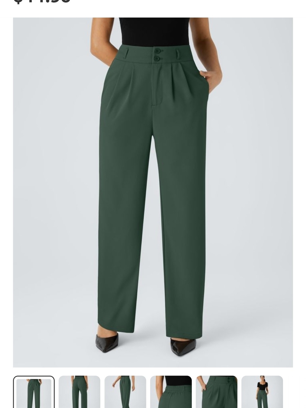 HALARA Flex High Waisted Straight Leg Pants